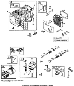 Part Location Diagram of BS-802592 MTD Resistor Spark Plug